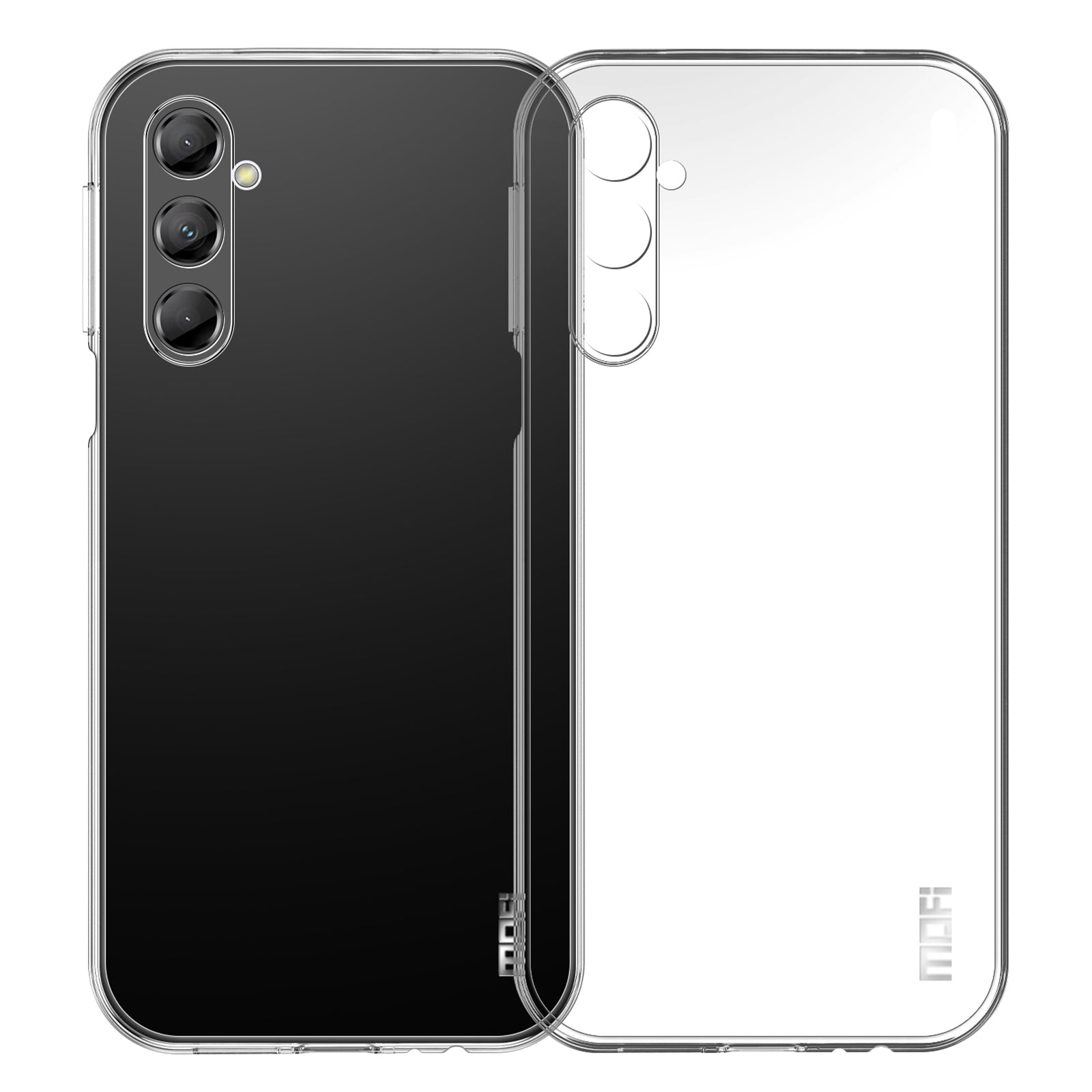MOFI For Samsung Galaxy M14 5G Transparent Phone TPU Case Anti-scratch Smartphone Cover MOFI For Samsung Galaxy M14 5G Transparent Phone TPU Case Anti-scratch Smartphone Cover